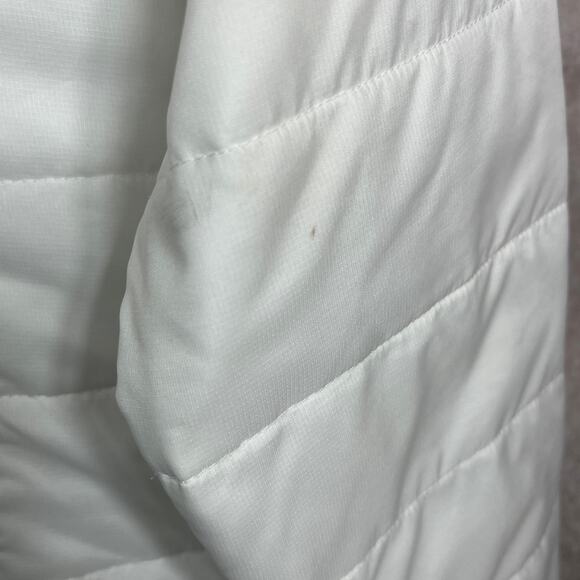 Flylow Piper Jacket Women Medium White Quarter Zip Puffer Insulated Pullover Ski - Picture 4 of 10